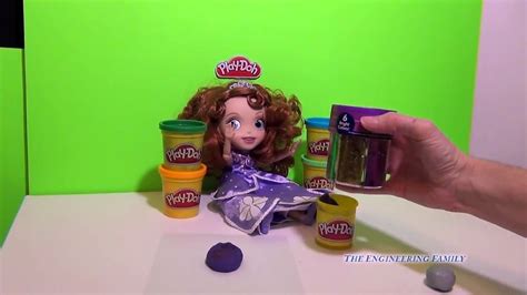 Sofia The First Play Doh Tutorial How To Make Sofias Amulet From Play