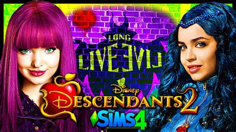 Descendants 3 Teens Are Here Descendants 2 Sims 4 Ep