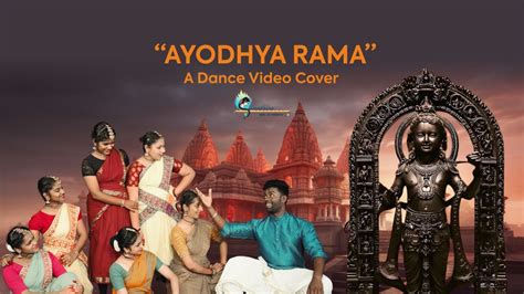 Ayodhya Rama Dance Video Cover Sravya Manasa Bhogireddy Youtube