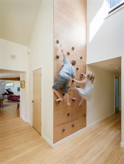 Indoor Rock Climbing How To Construct A Rock Climbing Wall At Home