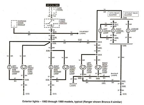 1998 Ford ranger dome light wiring diagram
