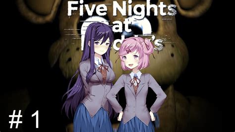 Natsuki And Yuri From Ddlc Playing Fnaf 1 With Emotion Pictures