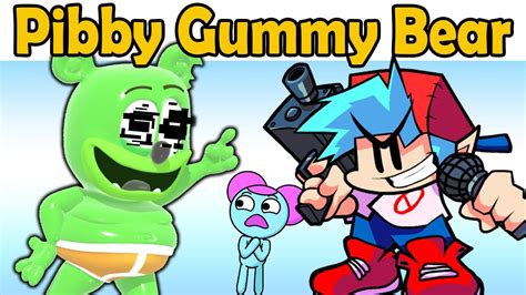 Friday Night Funkin Pibby Gummy Bear Corrupted Week Come Learn With