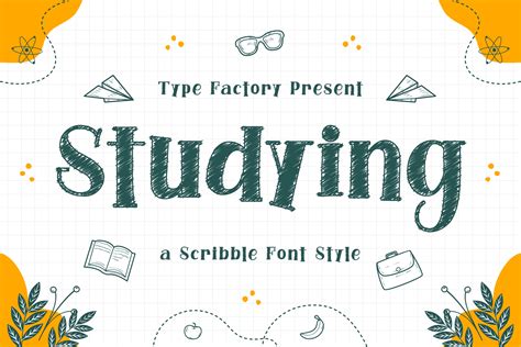 Studying A Scribble Font Style