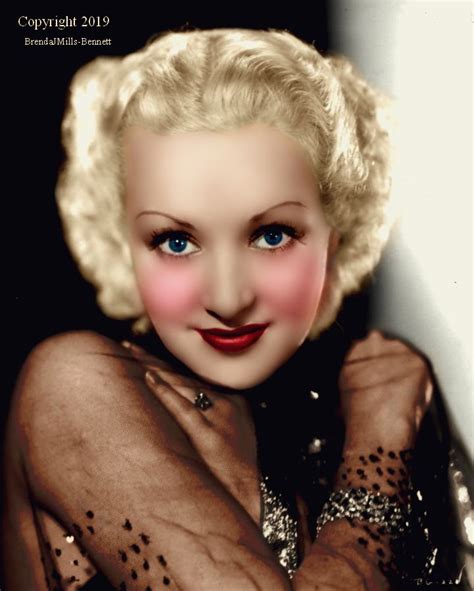 Betty Grable Color By Brendajm Copyright 2019 Betty Grable