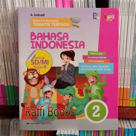 Jual Buku Buping Bahasa Indonesia Kelas 2 Sdmi Erlangga K13 Revisi