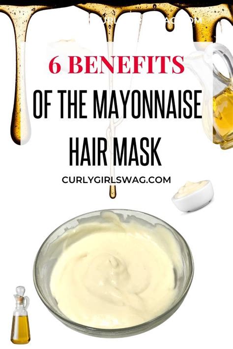 diy mayonnaise hair mask curly girl swag in 2020 mayonnaise for hair mayonnaise hair mask