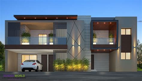Modern Elevation Facade House Small House Elevation Design