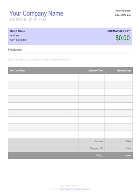 We have also provided a range of blank invoice. Free Invoice & Timesheet Templates - Cashboard