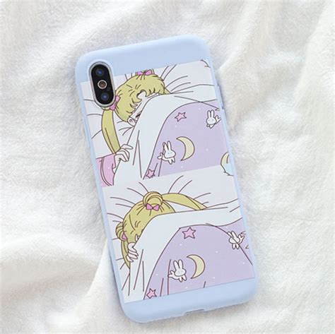 sleepy usagi phone case for iphone6 6s 6p 7 8 7 8plus x xs xr xsmax ivybycrafts