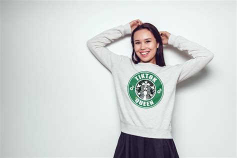 Download Starbucks Logo TikTok Queen SVG png Tik Tok Coffee Cup Label Cut File