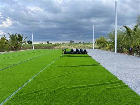 ขั้นตอนการสร้างสนามฟุตบอลหญ้าเทียม รับสร้างสนามฟุตบอลหญ้าเทียม รับปูหญ้าเทียม รับสร้างสนาม