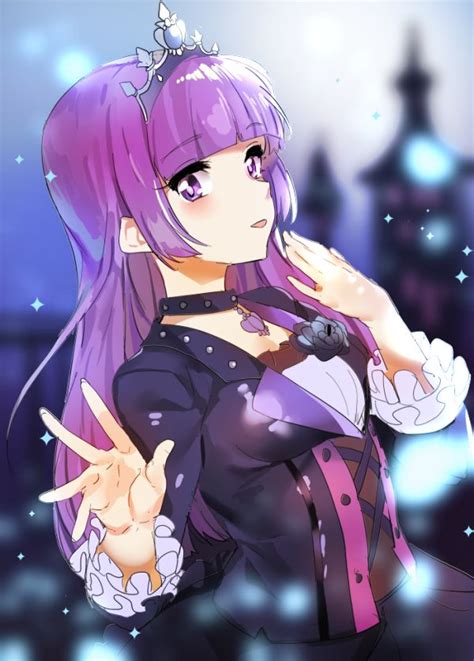 Pin On Anime Girls Purple Hair
