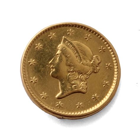 1851 Us 1 Gold Coin Rare Coin For Coin Collectors