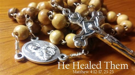 Beads Of Joy By Rosarymanjim He Healed Them