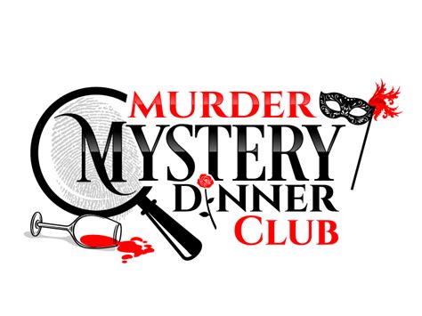 Murder Mystery Dinner Club Logo Design 48hourslogo