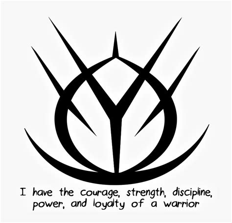 Transparent Celtic Symbols Png Strength Warrior Symbol Tattoo Png