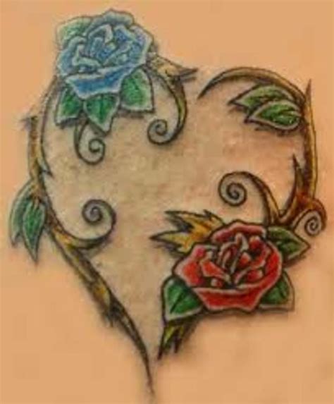 Rose tattoos do not only bring life and elegance, they are also an embodiment of beauty and a cool way to express femininity. Heart And Rose Tattoos And Designs-Heart And Rose Tattoo ...