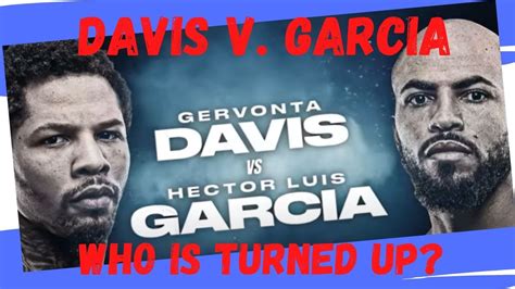 Turned Up Gervonta Tank Davis V Hector Luis Garcia Must See Boxing