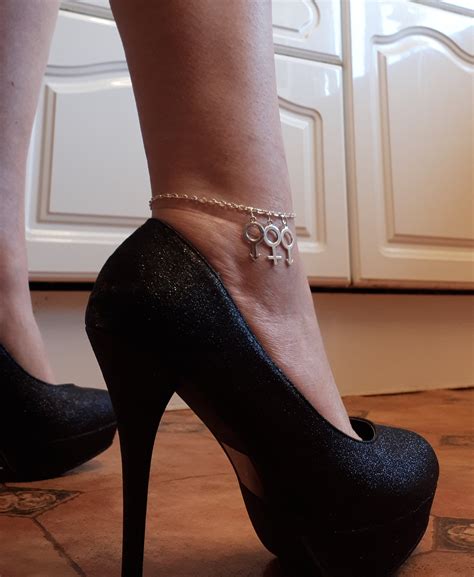 Threesome Ankle Chain Hotwife Ankle Chain Hotwife Anklet Etsy