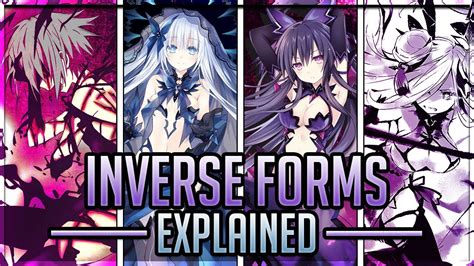 The Spirits True Form Inverse Forms And Known Cases Date A Live Youtube