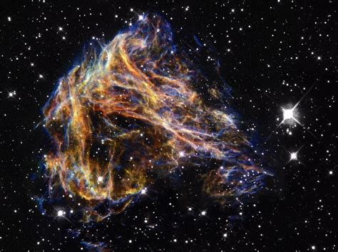 Supernova Remnant N49 The Aftermath Of A Supernova Explosion About
