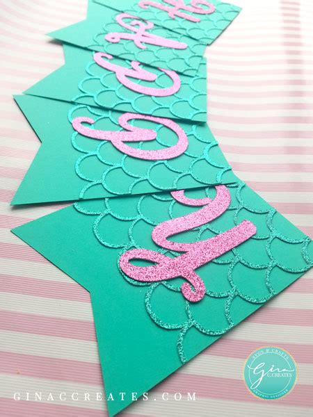 Free Free 259 Mermaid Birthday Banner Svg SVG PNG EPS DXF File