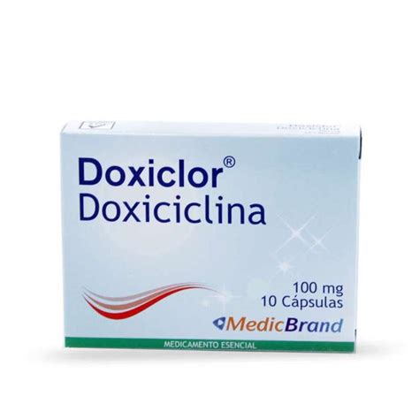 Doxiclor 100 Mg X 10 Caps Dermalife