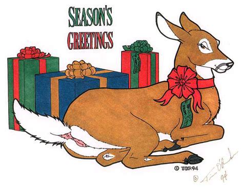 Rule 34 1994 Anus Cervine Christmas Deer Female Feral Holidays Hooves