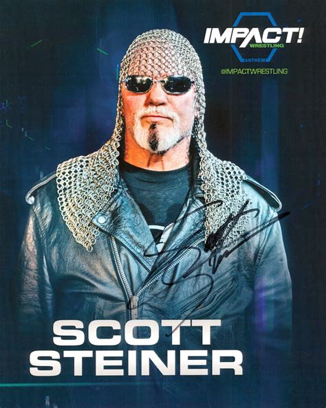 Scott Steiner Signed 8x10 Photo Signed By Superstars