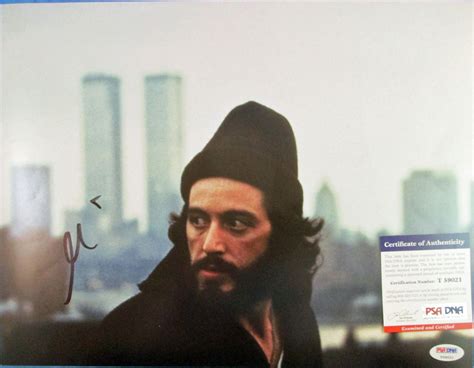 Lot Detail Al Pacino Signed 11 X 14 Color Photo W Rare Twin Towers