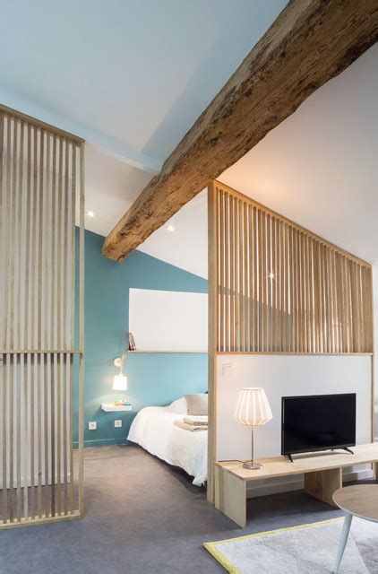 Studio - Bordeaux Capucin - Skandinavisch - Schlafzimmer ...