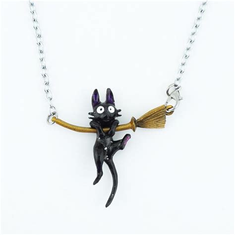 When an apprentice witch turns thirteen, she must leave her home in order to hone her. Kiki's Delivery Service JiJi Necklace - Ghibli Store