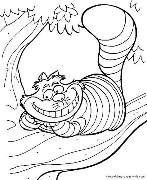 Alice in Wonderland coloring pages - Coloring pages for kids - disney