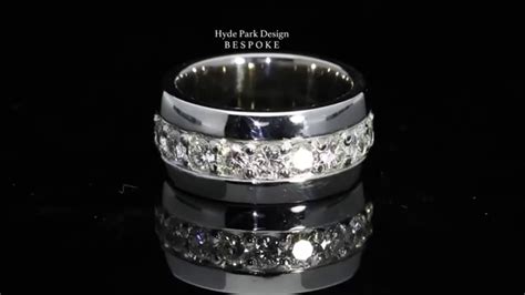 Check out our open wedding band selection for the very best in unique or custom, handmade pieces from our wedding bands shops. DIAMOND Set Platinum Wedding band - YouTube