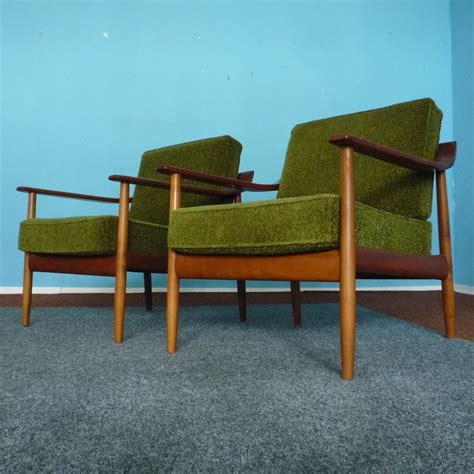Pair Of Wilhelm Knoll Lounge Chairs 1950s 56637