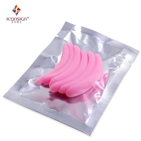 20 pieces silicone eyelash perming curler perm pad reusable eyelash perm silicone pads 5 sizes lash lift rods makeup beauty tool for different length eyelashes (green). Wholesale Price 100 Bags 99 Perm Eyelash Patch reusable ...