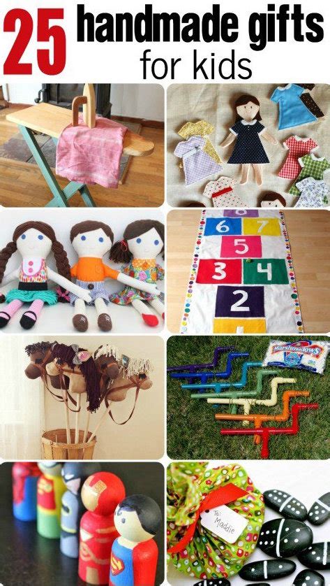 Take a look through our collection of 25 birthday presents for kids to find a bit of inspiration! Handmade Gifts for Kids