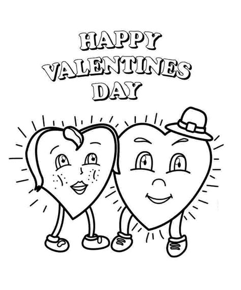 Top 20 Printable Valentines Day Coloring Pages Online Coloring Pages