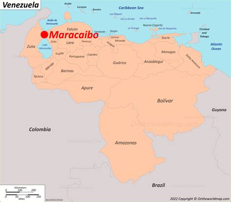 Mapa De Maracaibo Venezuela Mapas Detallados De Maracaibo