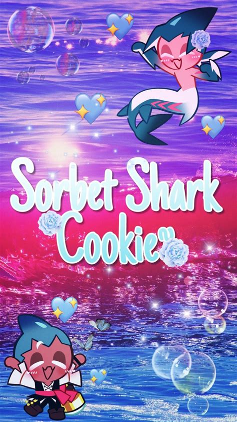 Sorbet Shark Cookie Wallpaper