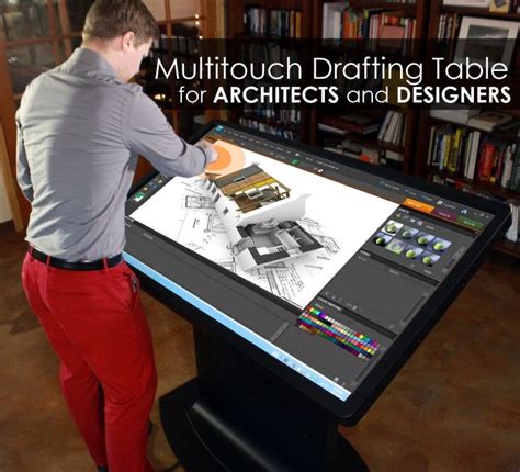 Multitouch Drafting Table For Architects Designers And Engineers