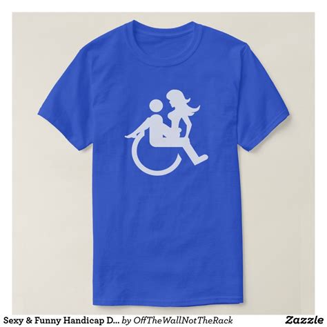 Funny Handicapped Image By Waco On Off The Wall Not The Rack Mens Tops Shirts
