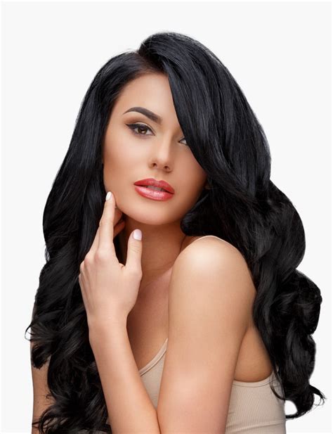 Instantly try on 70+ haircolor with the redken virtual try on tool. Jet Black #1 Tape In Hair Extensions • Free Shipping ...