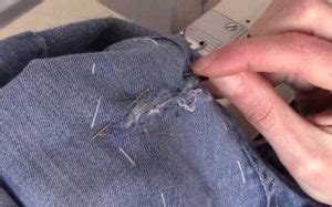 Comment Repriser Raccommoder Un Jean La Couturerie