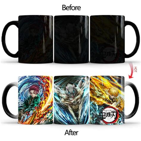 Cool Anime Demon Slayer Color Changing Coffee Mug Demon Slayer Store