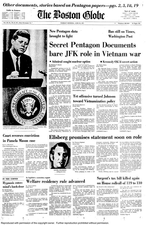 Pentagon Papers Behind The Race To Publish The Top Secret Pentagon
