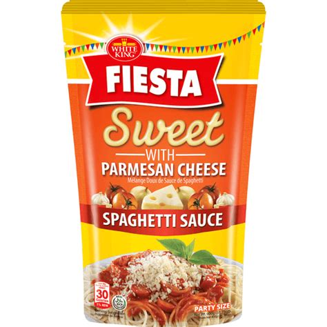 Fiesta Sweet Spaghetti Sauce 900g Pasta Noodles Walter Mart