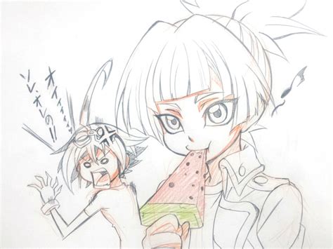 Sakaki Yuuya And Shiun In Sora Yu Gi Oh And 1 More Drawn By Ebina