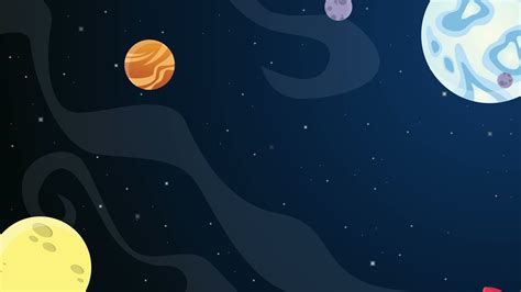Cartoonish Planets And Stars Indie Phone